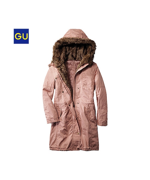 Gu ジーユー の Gu 中綿モッズコート ジャケット アウター Wear