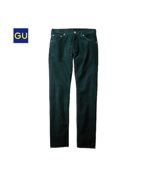 GU(ジーユー)の「(GU)スリムフィットコーデュロイジーンズ(MEN ⁄ ジーンズ・メンズ・BEIGE/DARK GRAY/DARK GREEN/NAVY/DARK PURPLE・S/XL/L/M)」の3枚目の写真