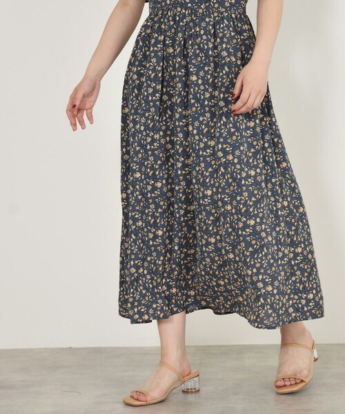 w closet（ダブルクローゼット）の「パイピングワンピース（ワンピース/ドレス・レディース・ブルー/ベージュ/オフホワイト/ブラック・FREE）」の12枚目の写真