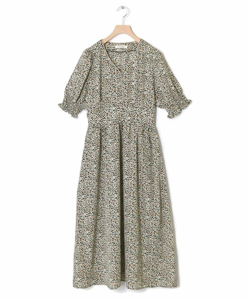 w closet（ダブルクローゼット）の「パイピングワンピース（ワンピース/ドレス・レディース・ブルー/ベージュ/オフホワイト/ブラック・FREE）」の8枚目の写真