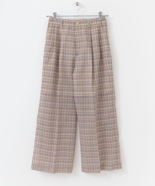 AURALEE（オーラリー）の「AURALEE RECYCLEPOLYESTER SHEER PANTS（その他・レディース・BLUE CHECK・1）」の2枚目の写真
