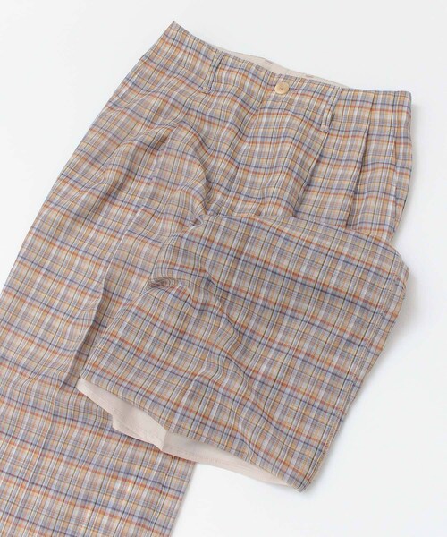 AURALEE（オーラリー）の「AURALEE RECYCLEPOLYESTER SHEER PANTS（その他・レディース・BLUE CHECK・1）」の5枚目の写真