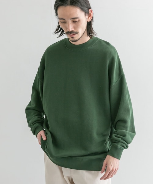 Goodwear(Since1983)(グッドウェア)の「【別注】good wear×URBAN RESEARCH モックスウェット(その他・メンズ・GREGE/BRONZE/D.GREEN/ASH GREY・M/L/XL)」の2枚目の写真