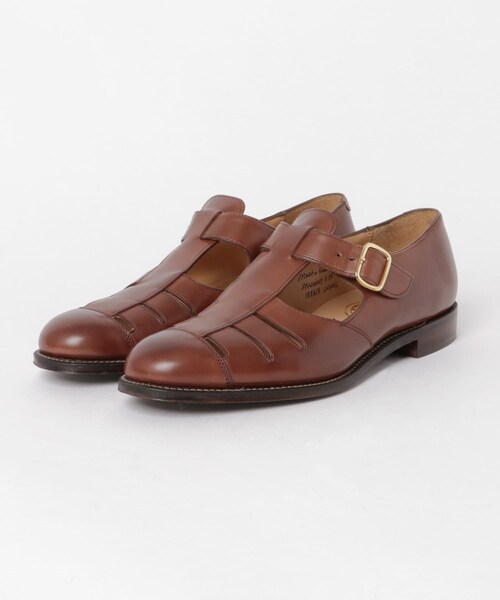 JOSEPH CHEANEY&SONS（ジョセフチーニーアンドサンズ）の「JOSEPH CHEANEY GHURKA SANDALS（その他・メンズ・CONKER/BLACK・6.5/7/7.5/8）」の3枚目の写真