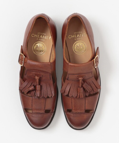 JOSEPH CHEANEY&SONS（ジョセフチーニーアンドサンズ）の「JOSEPH CHEANEY GHURKA SANDALS（その他・メンズ・MAHOGANY/BLACK・6.5/7/7.5/8）」の5枚目の写真