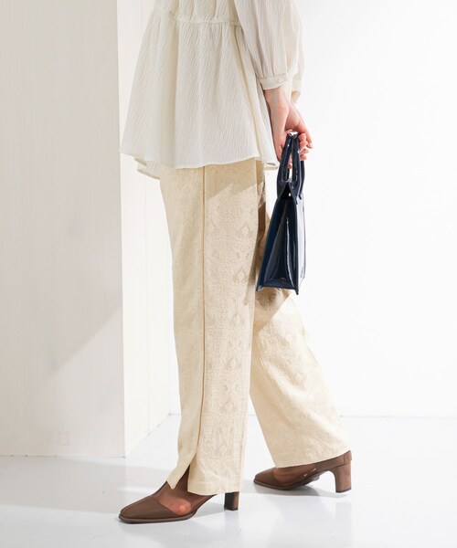 ジャガードパンツ