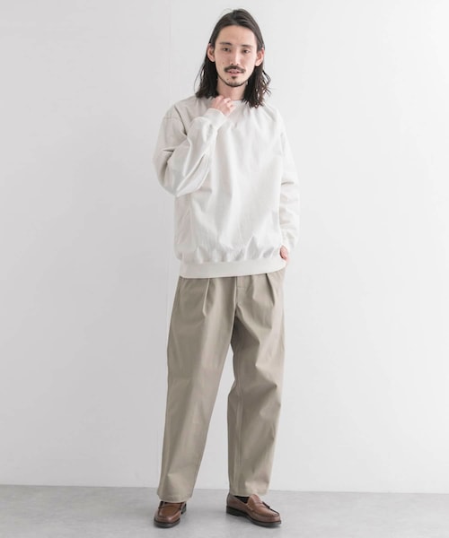 MHL.（エムエイチエル）の「MHL FADED COTTON TWILL（その他・メンズ・115 INDIGO/032 ECRU・M/L）」の4枚目の写真