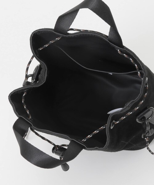 AS2OV LEATHER DRAW STRING BAG｜AS2OV COW LEATHER DRAWSTRING BAG