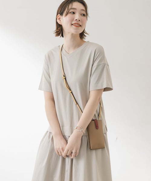 F by ROSSO（エフバイロッソ）の「F by ROSSO ドッキングワンピース（その他・レディース・NVYxWHT/BEIGE/YELxWHT・FREE）」の4枚目の写真