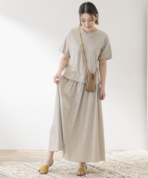 F by ROSSO（エフバイロッソ）の「F by ROSSO ドッキングワンピース（その他・レディース・NVYxWHT/BEIGE/YELxWHT・FREE）」の7枚目の写真