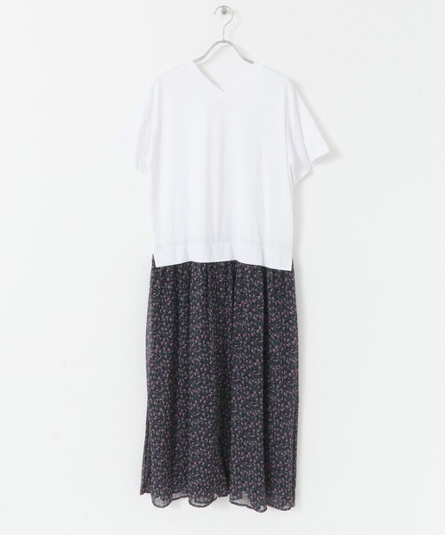 F by ROSSO（エフバイロッソ）の「F by ROSSO ドッキングワンピース（その他・レディース・NVYxWHT/BEIGE/YELxWHT・FREE）」の18枚目の写真