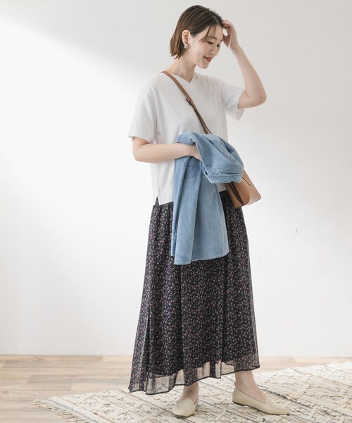 F by ROSSO（エフバイロッソ）の「F by ROSSO ドッキングワンピース（その他・レディース・NVYxWHT/BEIGE/YELxWHT・FREE）」の13枚目の写真