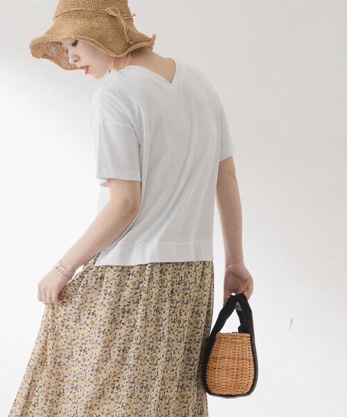 F by ROSSO（エフバイロッソ）の「F by ROSSO ドッキングワンピース（その他・レディース・NVYxWHT/BEIGE/YELxWHT・FREE）」の8枚目の写真