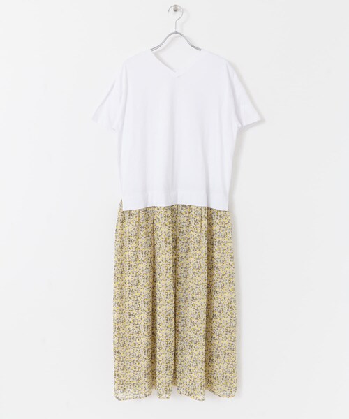 F by ROSSO（エフバイロッソ）の「F by ROSSO ドッキングワンピース（その他・レディース・NVYxWHT/BEIGE/YELxWHT・FREE）」の17枚目の写真