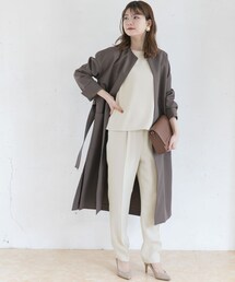 URBAN RESEARCH ROSSO WOMEN（アーバンリサーチ　ロッソ）の「【WEB/一部店舗限定】ダブルクロスセンプレイージーパンツ（その他）」