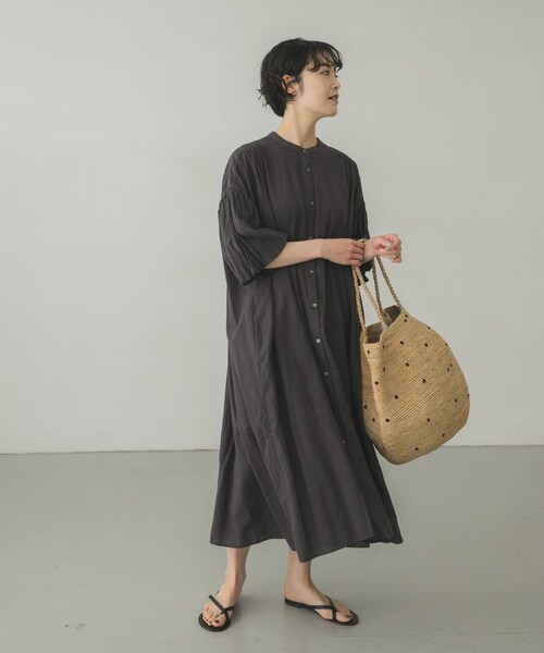 ikkuna/suzuki takayuki balloon-sleeve dress