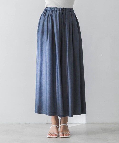 URBAN RESEARCH（アーバンリサーチ）の「テンセルデニムガウチョパンツ（その他・レディース・BLUE/INDIGO・FREE）」の11枚目の写真