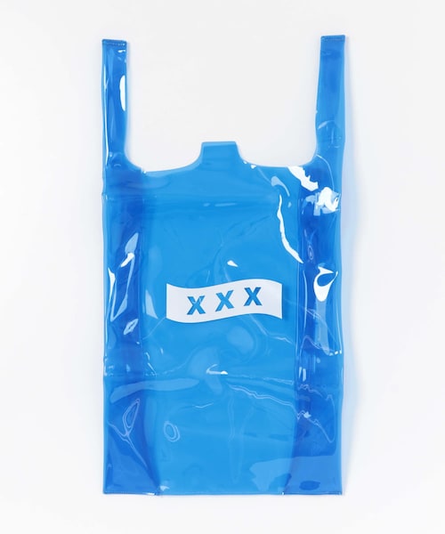GOD SELECTION XXX(ゴッドセレクショントリプルエックス)の「【別注】GOD SELECTION XXX ×URBAN RESEARCH ビニールバッグ(その他・メンズ・BLUE・FREE)」の1枚目の写真