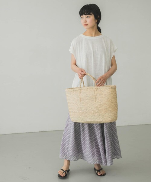 かぐれ（カグレ）の「小紋柄プリントスカート（その他・レディース・MINT/GRAY・FREE）」の15枚目の写真