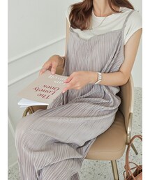 EVERY NANA | グレイトプリーツジャンプスーツ(つなぎ/オールインワン)