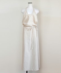 Marient | ホルターリネンカラーOP(ワンピース)