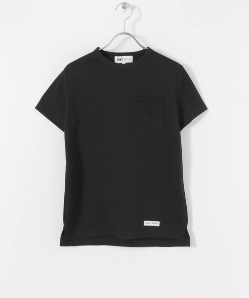 WWS(ワークウェアスーツ)の「WWS 究極のアーバンファミマポケットTee(その他・レディース・WHITE/BLACK・M/L)」の2枚目の写真