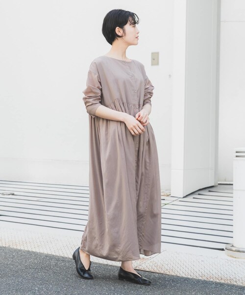 かぐれ（カグレ）の「ボイルギャザー2WAYワンピース（）」 - WEAR
