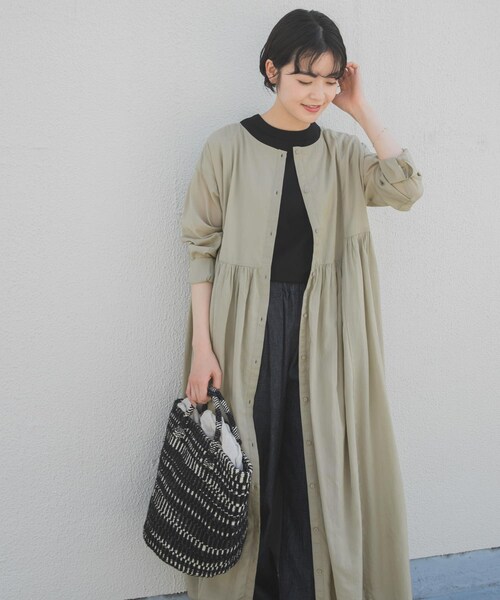 かぐれ（カグレ）の「ボイルギャザー2WAYワンピース（）」 - WEAR