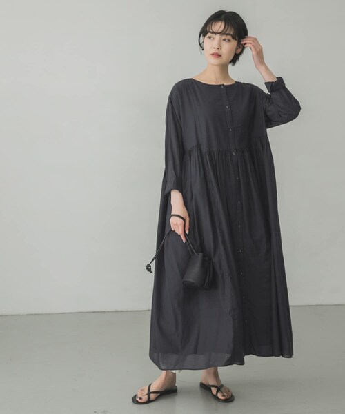 かぐれ（カグレ）の「ボイルギャザー2WAYワンピース（）」 - WEAR