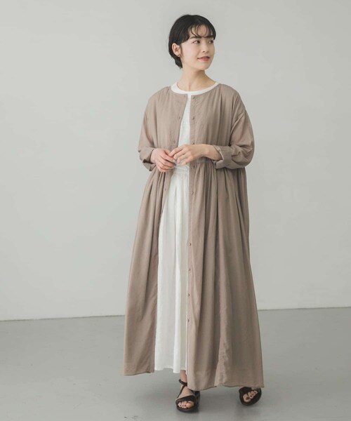 かぐれ（カグレ）の「ボイルギャザー2WAYワンピース（）」 - WEAR