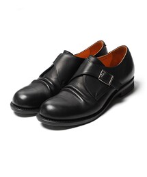 MR.OLIVE E.O.I/ WATER PROOF SHIRINK LEATHER / MONK STRAP SHOES