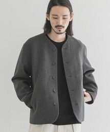 URBAN RESEARCH（アーバンリサーチ）の「起毛ノーカラーブルゾン（その他・メンズ）」