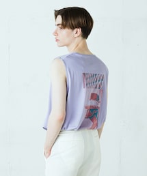 Lui's | バックプリントノースリーブT(Tシャツ/カットソー)