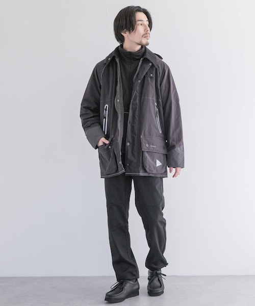 and wander BARBOUR RIP JACKET