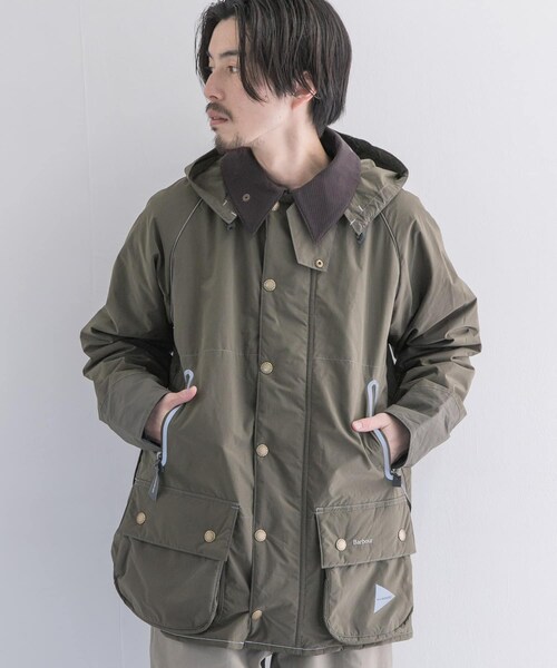 and wander BARBOUR RIP JACKET