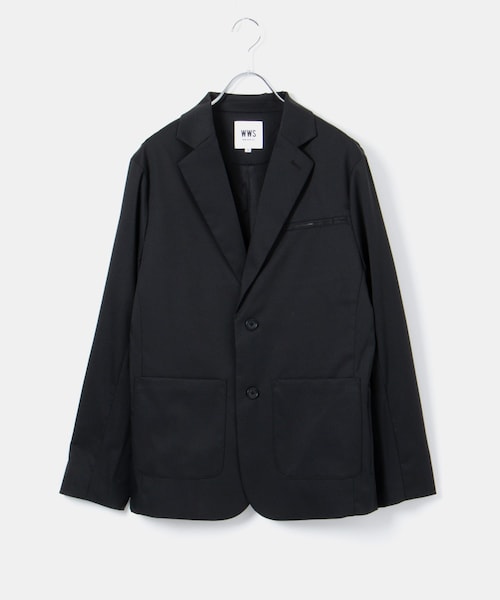 WWS（ワークウェアスーツ）の「WORK WEAR SUITS テーラードジャケット（その他・メンズ・D.NAVY/BLACK・S/M/L/XL）」の4枚目の写真