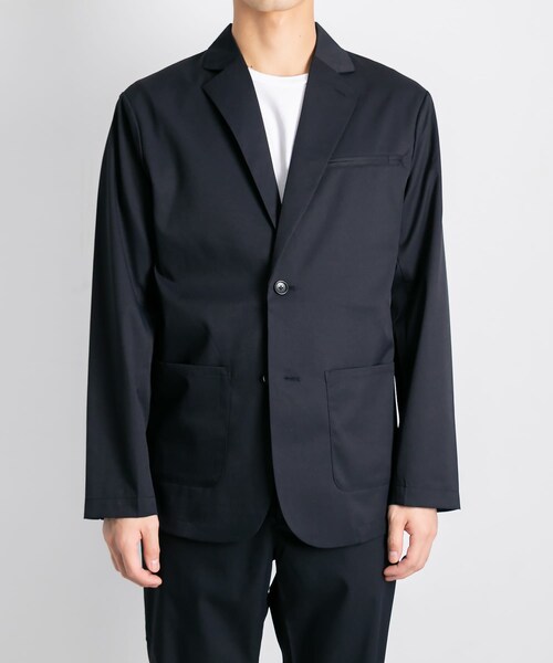WWS(ワークウェアスーツ)の「WORK WEAR SUITS テーラードライトジャケット(その他・メンズ・D NAVY/BLACK・S/M/L/XL/XXL)」の6枚目の写真