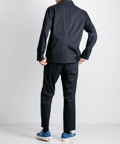 WWS(ワークウェアスーツ)の「WORK WEAR SUITS テーラードライトジャケット(その他・メンズ・D NAVY/BLACK・S/M/L/XL/XXL)」の5枚目の写真