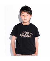 RAD CUSTOM | ロゴ 迷彩柄 ワンポイント Tシャツ(120~160cm)(Tシャツ/カットソー)