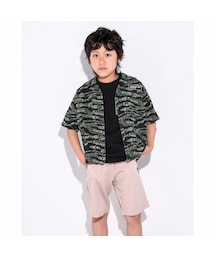 RAD CUSTOM | サファリシャツ 無地 ＆ 迷彩(120~160cm)(シャツ/ブラウス)