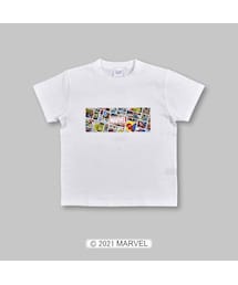 【MARVEL×RADCUSTOM】MARVEL(マーベル)コラボ コミック プリントTシャツ(120~160cm)