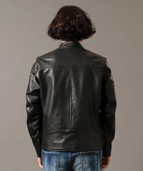 REMI RELIEF（レミレリーフ）の「【先行予約】【REMI RELIEF×Schott】ライダースジャケット（その他・メンズ・BLK・XS/S/M/L/XL）」の7枚目の写真