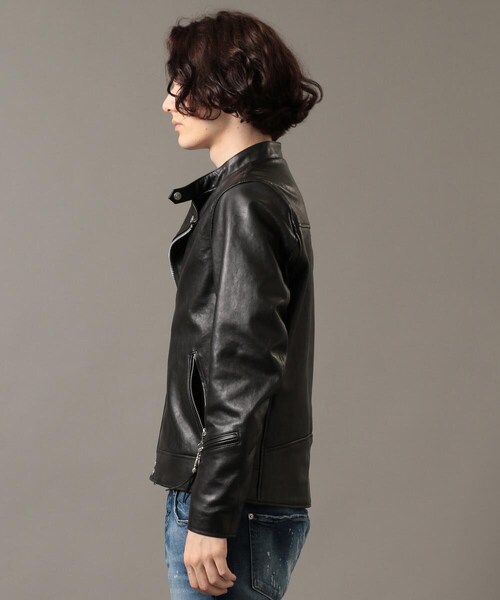 REMI RELIEF（レミレリーフ）の「【先行予約】【REMI RELIEF×Schott】ライダースジャケット（その他・メンズ・BLK・XS/S/M/L/XL）」の6枚目の写真