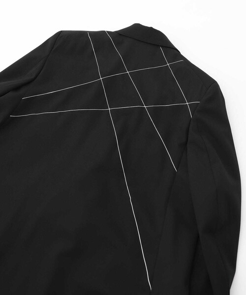 sulvam（サルバム）の「Silver line gabardine coat（その他・メンズ・BLACK・S/M）」の10枚目の写真