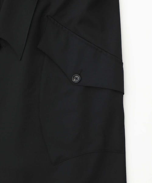 sulvam（サルバム）の「Silver line gabardine coat（その他・メンズ・BLACK・S/M）」の6枚目の写真