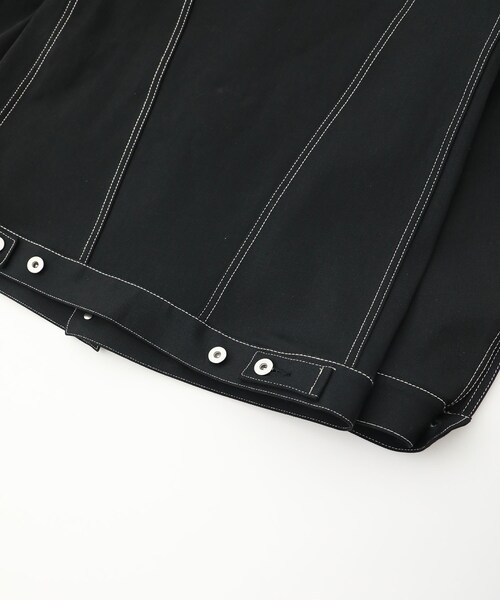 sulvam（サルバム）の「Mens slim denim jacket（その他・メンズ・BLACK・S/M）」の9枚目の写真