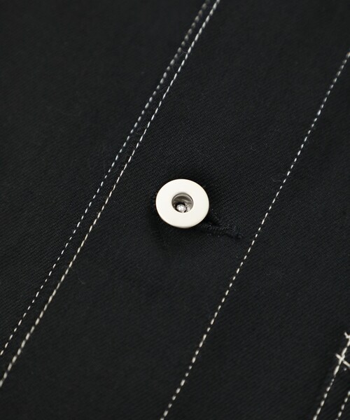 sulvam（サルバム）の「Mens slim denim jacket（その他・メンズ・BLACK・S/M）」の6枚目の写真