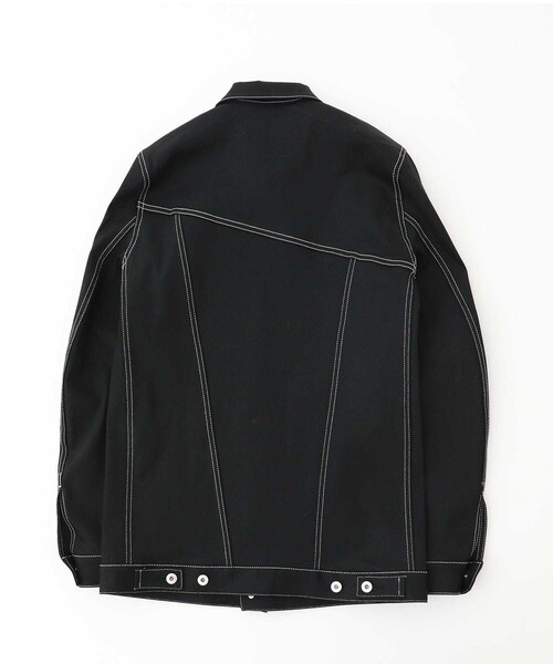 sulvam（サルバム）の「Mens slim denim jacket（その他・メンズ・BLACK・S/M）」の8枚目の写真