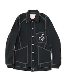 Mens slim denim jacket