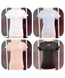 lilLilly | メタリックロゴTシャツ(トップス)